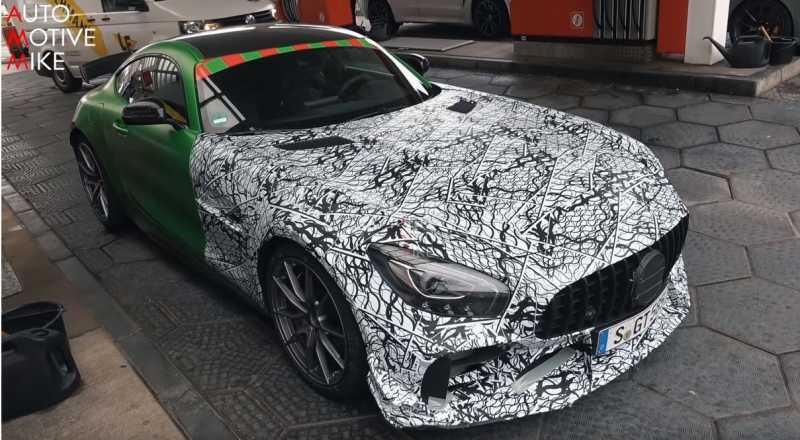 2020 Mercedes-AMG GT R Black Series Spy Pictures And Video