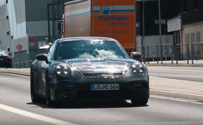 2020 PORSCHE 992 GT3 SPIED TESTING