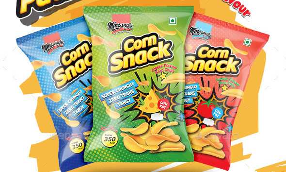 21 Great Snack Packaging Templates