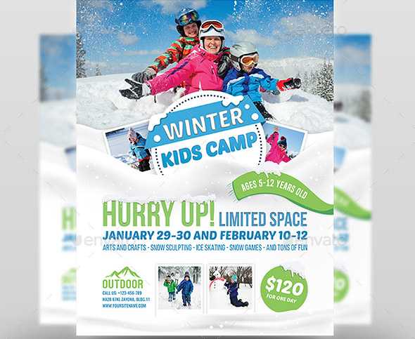 22 Cool Winter Flyer Templates