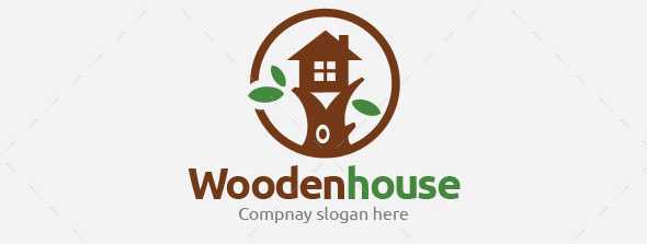 24 Cool Wood & Tree Logo Templates