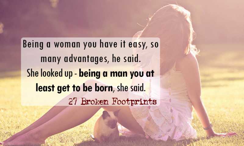 27 Broken Footprints - Like Me, You Are - Our Fictional Reality