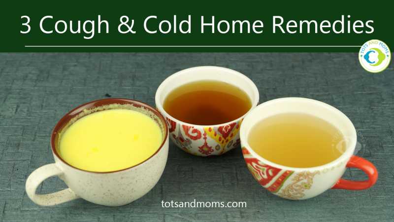 3 Instant Cough & Cold Home Remedies | Turmeric Milk | Ginger Kashaya | Tulsi Kashaya