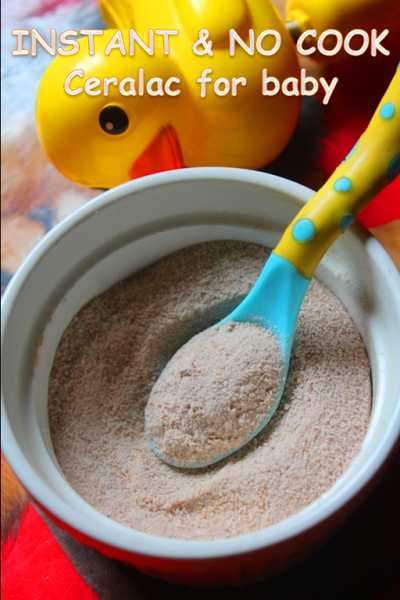 3 Instant And No Cook Dry Baby Food Powder For Travel