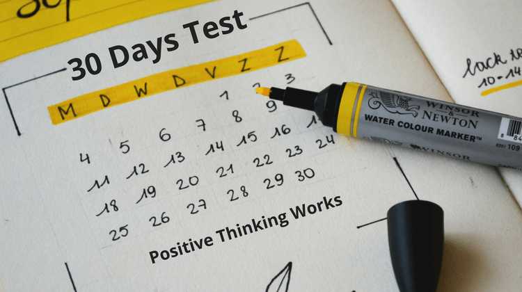 30 Days Test- Positive Thinking Works! 