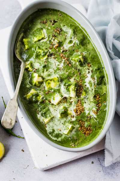30 Minutes Palak Paneer - Perfect As 