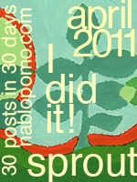 30 Days… 30 Posts!