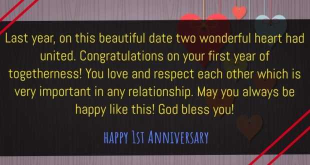 35 Best Happy 1 Year Anniversary Quotes And Images