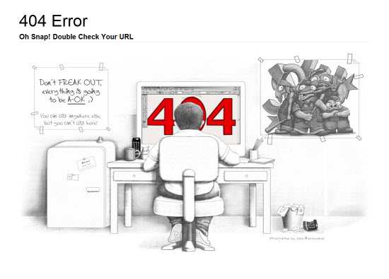 35+ Creative No Page Found 404 Error Page Examples - CodeFear