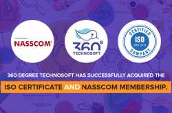 360 Degree Technosoft Is Now ISO Certified And Member Of NASSCOM - 360 Degree Technosoft