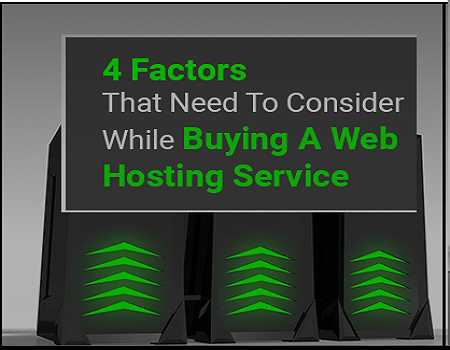 4 Factors To Consider While Buying A Web Hosting Service | Business Meg