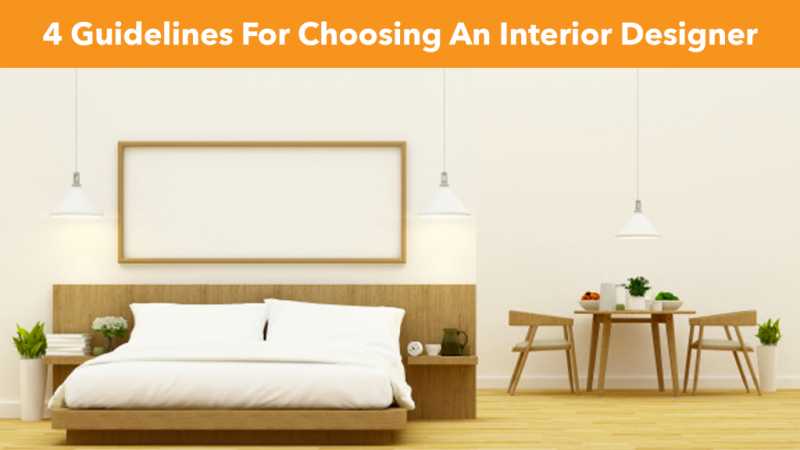 4 Guidelines For Choosing An Interior Designer | ApnaComplex Blog | Apartment Management Platform