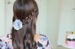 4 Strand Rope Braid Hairstyle Step by Step Tutorial