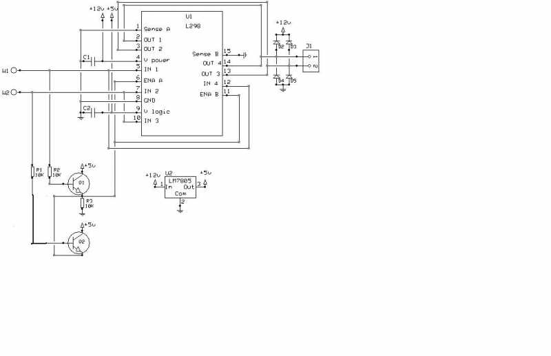 4 Amp Motor Driver Ckt