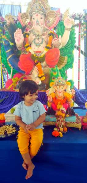 4 Skills My Toddler Developed During Ganpati Festival