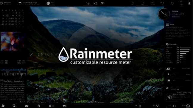 40+ Best RainMeter Skins Themes For Windows 7, 8, 10 (Updated)