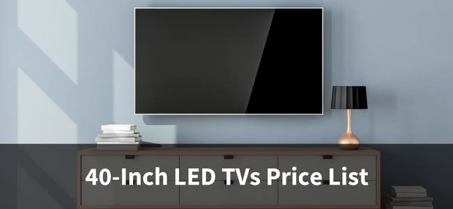 40 Inch LED TV Price List In India 2018 | Brands & Prices