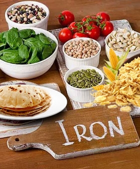 41 Iron Rich Foods List - Indian Vegetarian Source