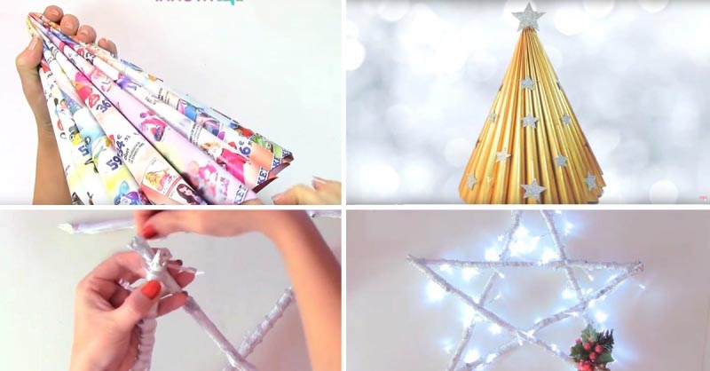 5 Incredibly Beautiful DIY Christmas Recycled Decoration - DIYVila