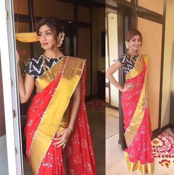 5 Peppy Celeb-Patterns For A Pep-up Saree Look!