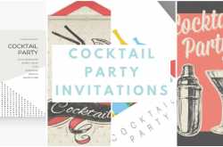 5 Top Cocktail Party Invitations Only For The Best Parties |