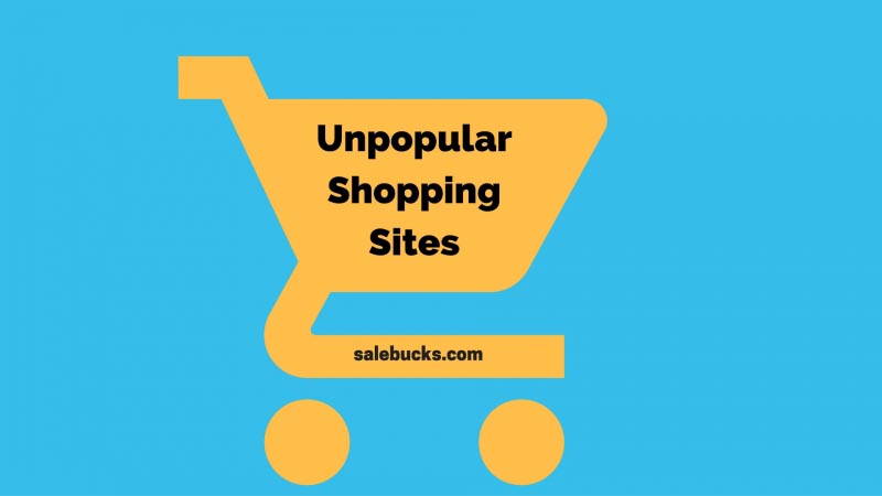 5 Unpopular Online Shopping Sites That Has Great Products And Deals