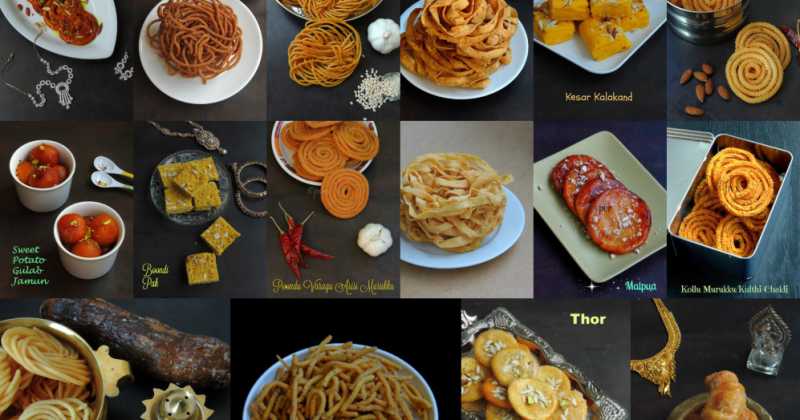 50 + Diwali Sweet & Savouries 