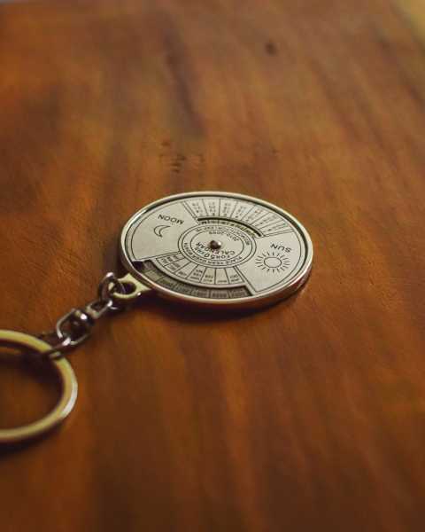 50 Year Calendar Keychain