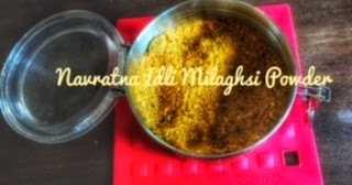 512:Homemade Navratna Idli Milaghai Powder/ Healthy Spiced Chutney Powder