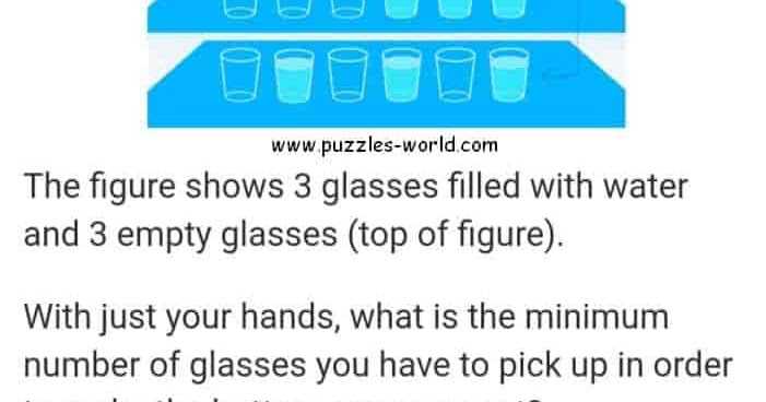 6 Glasses Puzzle