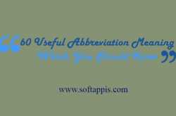60 Useful Abbreviation Meaning Which You Should Know