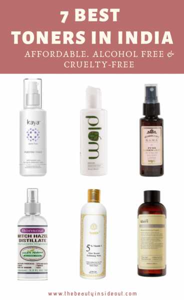 7 Best Toners In India - Alcohol Free, Cruelty Free & Affordable Under 500