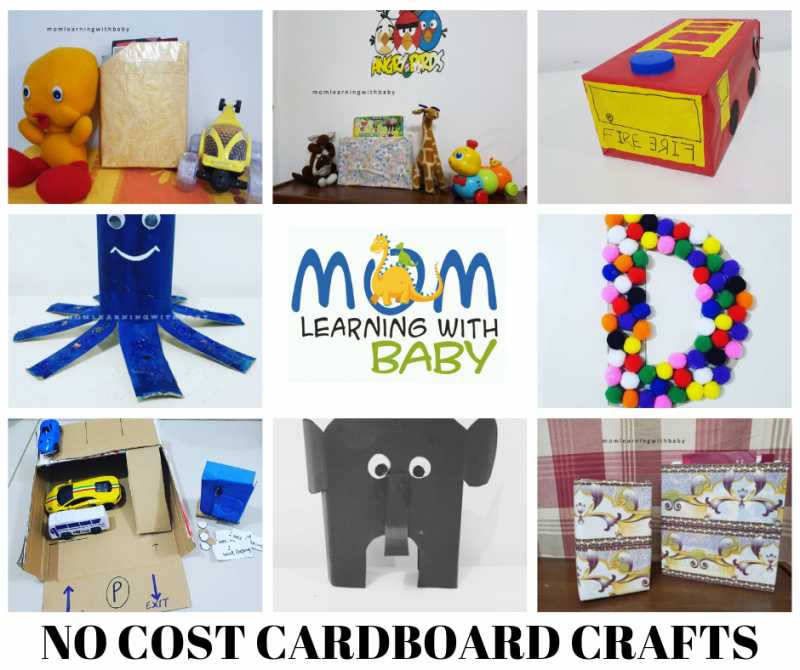7 NO Cost Cardboard Crafts
