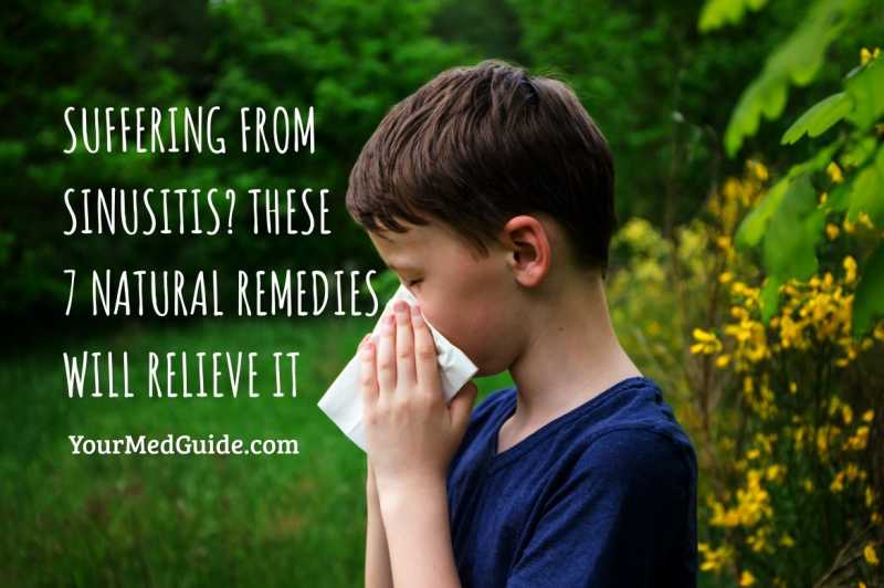 7 Natural Remedies To Relieve Sinusitis - Be Healthy, Be Happy