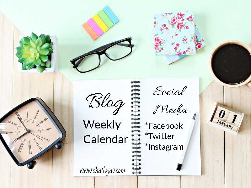 7 Steps To Make Your Weekly Blog And Social Media Calendar