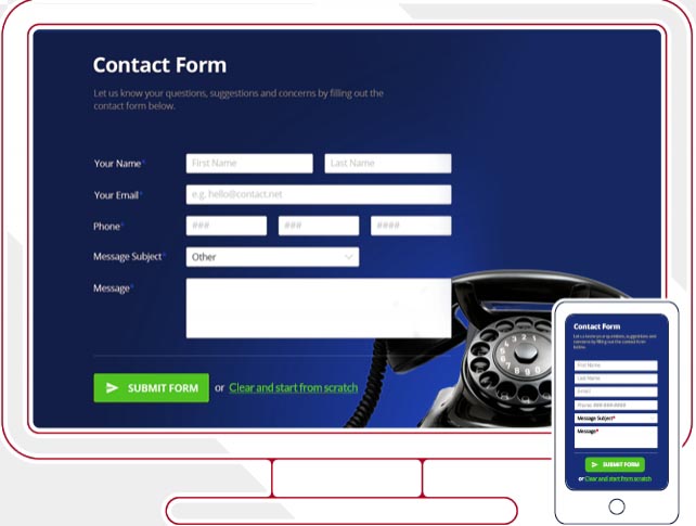 7 Tips For Effective Use Of Contact Forms On Your Website | PcDrome.com