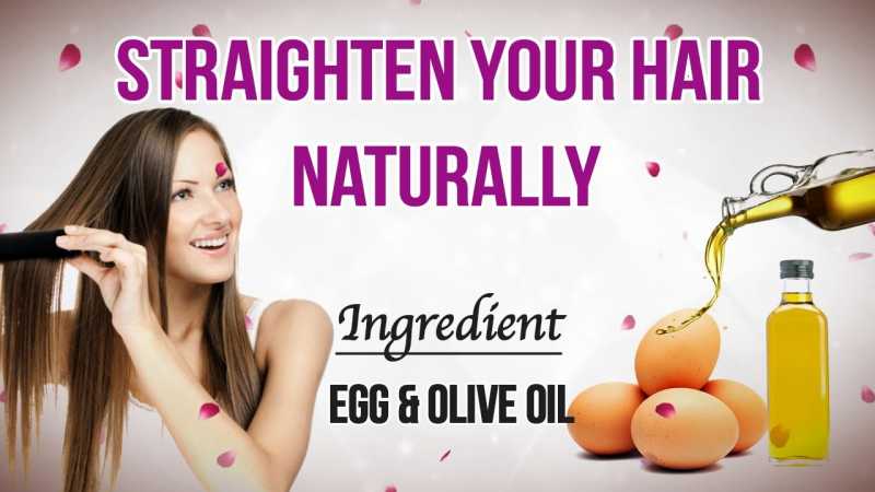 7 Ways To Straighten Hair Naturally At Home - NiceStyles