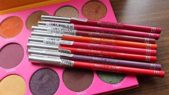 8 Miss Claire Glimmerstick Lip Liners & Swatches - WiseShe