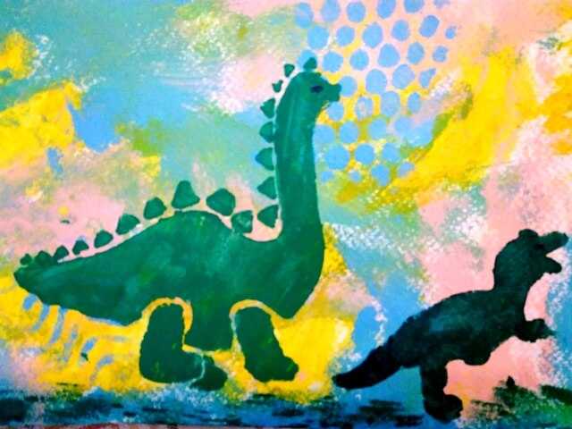 8 Stencil Art Projects Children Love - LilCreativeKids