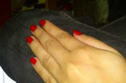 9. And I am seeing RED! :-)