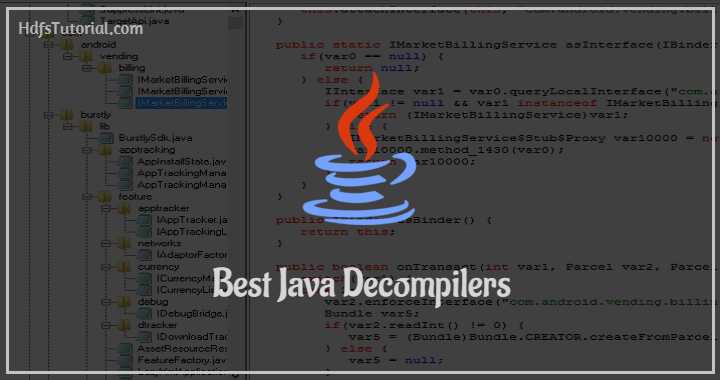 9 Best Java Decompiler [Offline Java Decompiler] - HdfsTutorial