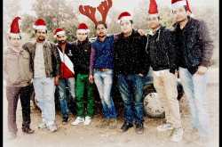 A Bunch of Friends at Lansdowne Celebrating New Year 2014