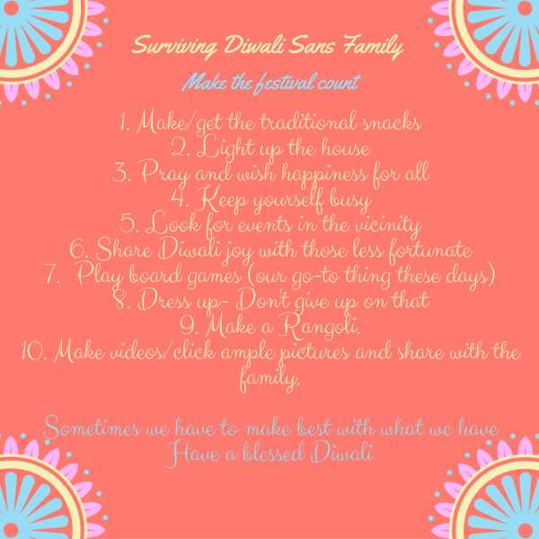 A Diwali Away From The Family