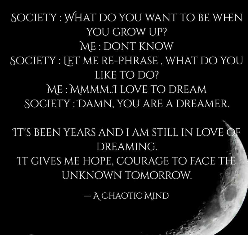A Dreamer