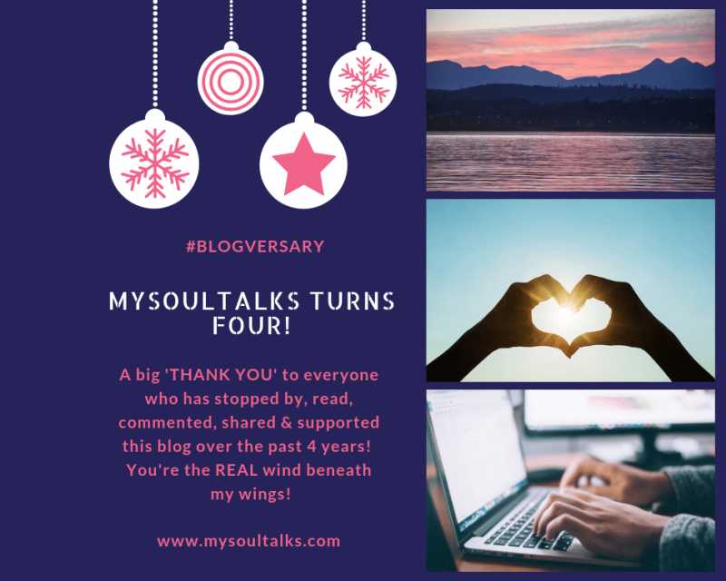 A Fourth Blogversary Special | #MondayMusings