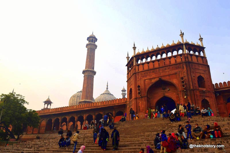 A Friday Night At Jama Masjid, Old Delhi.