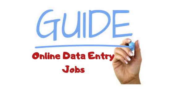 A Guide [Free] To Online Data Entry Job From Home 2019