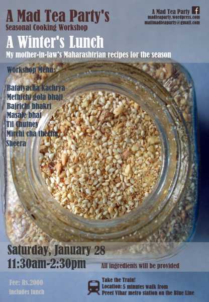 A Maharashtrian Winter Food Workshop