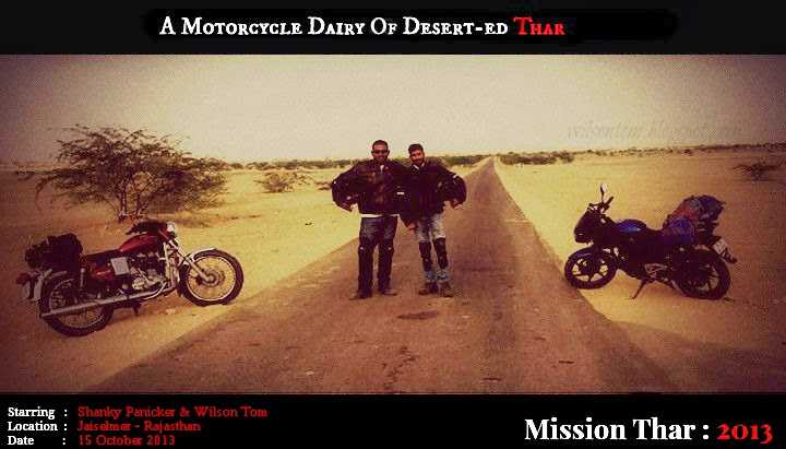 A Motorcycle Dairy Of Desert-ed Thar
