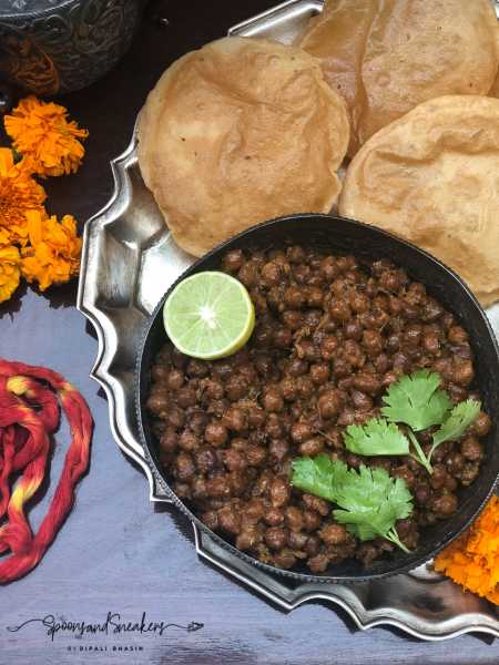 A Must - Have Recipe On Ashtami : Sookhe Kale Chane (Dried Black Chickpeas)